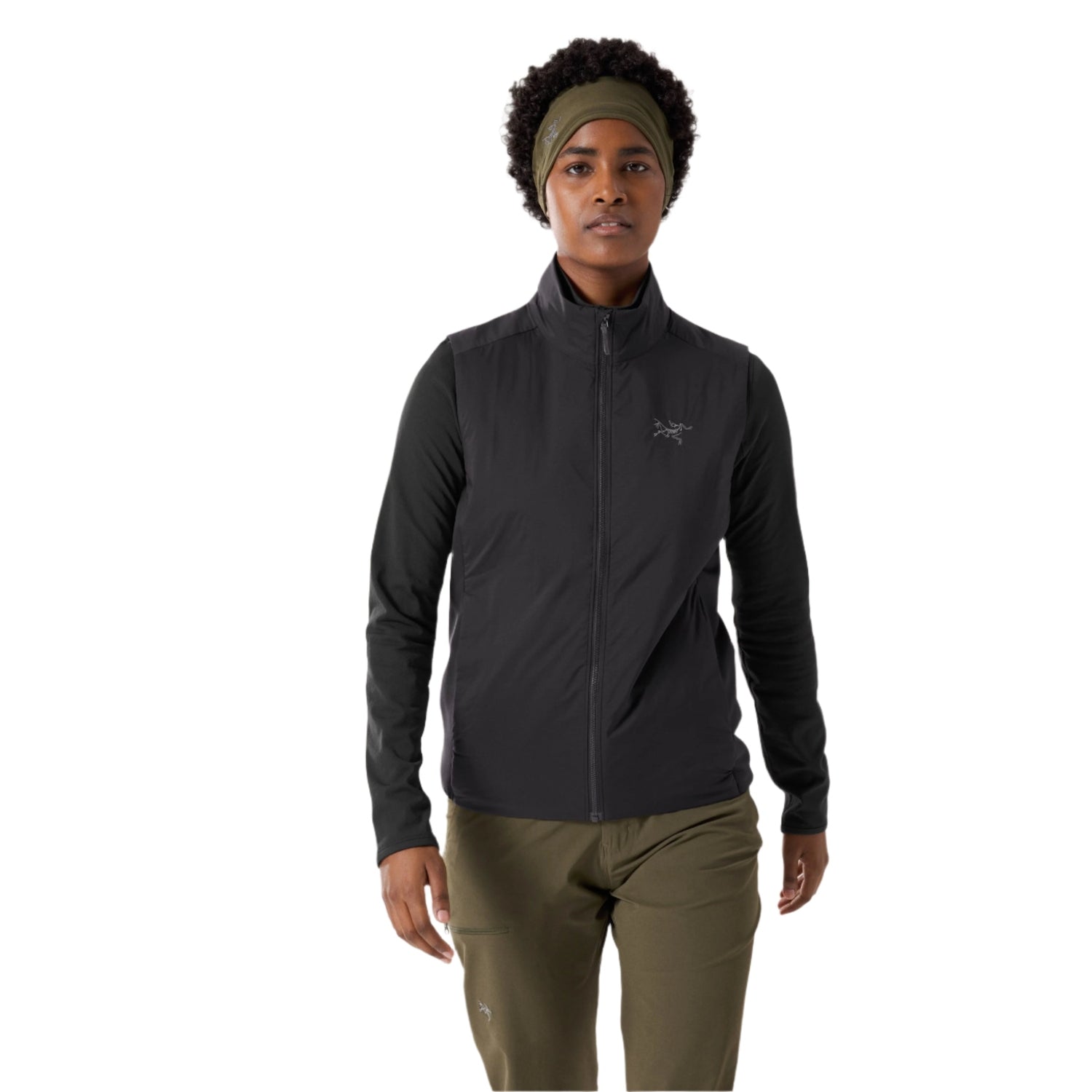 Arc'teryx 02. WOMENS APPAREL - WOMENS VEST - WOMENS VEST INSULATED Women's Atom Vest BLACK: