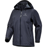 Arc'teryx 02. WOMENS APPAREL - WOMENS JACKETS - WOMENS JACKETS RAIN Women's Beta AR Jacket 01280 BLACK SAPPHIRE