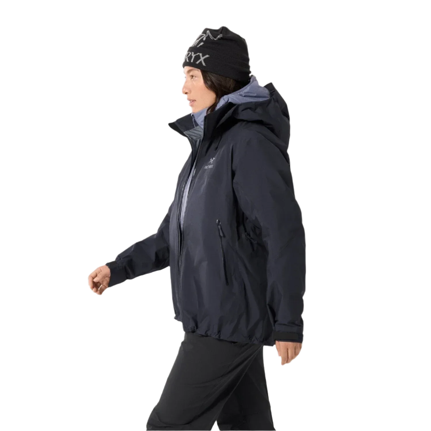 Arc'teryx 02. WOMENS APPAREL - WOMENS JACKETS - WOMENS JACKETS RAIN Women's Beta AR Jacket 01280 BLACK SAPPHIRE