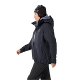 Arc'teryx 02. WOMENS APPAREL - WOMENS JACKETS - WOMENS JACKETS RAIN Women's Beta AR Jacket 01280 BLACK SAPPHIRE