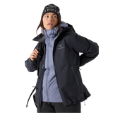 Arc'teryx 02. WOMENS APPAREL - WOMENS JACKETS - WOMENS JACKETS RAIN Women's Beta AR Jacket 01280 BLACK SAPPHIRE