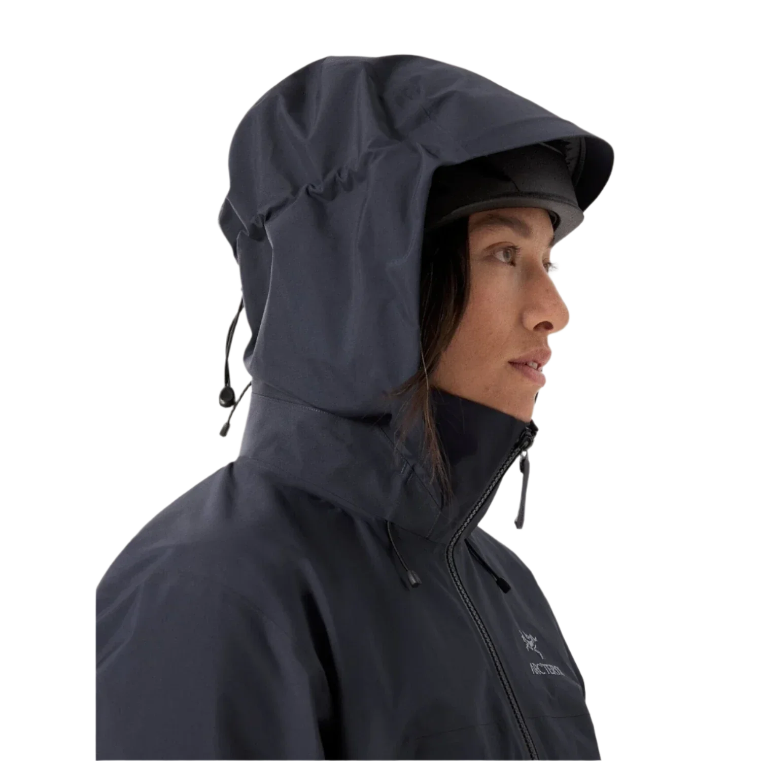 Arc'teryx 02. WOMENS APPAREL - WOMENS JACKETS - WOMENS JACKETS RAIN Women's Beta AR Jacket 01280 BLACK SAPPHIRE