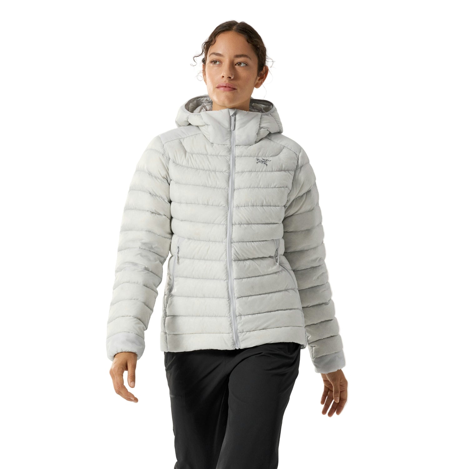 Arc'teryx 02. WOMENS APPAREL - WOMENS JACKETS - WOMENS JACKETS INSULATED Women's Cerium Hoody 017550 SOLITUDE