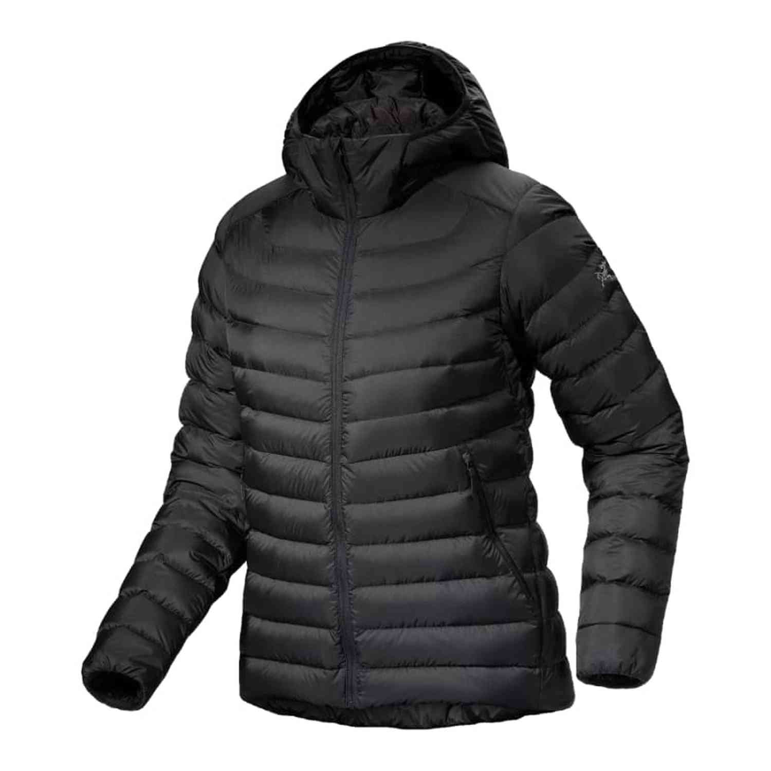 Arc'teryx 02. WOMENS APPAREL - WOMENS JACKETS - WOMENS JACKETS INSULATED Women's Cerium Hoody 02291 BLACK
