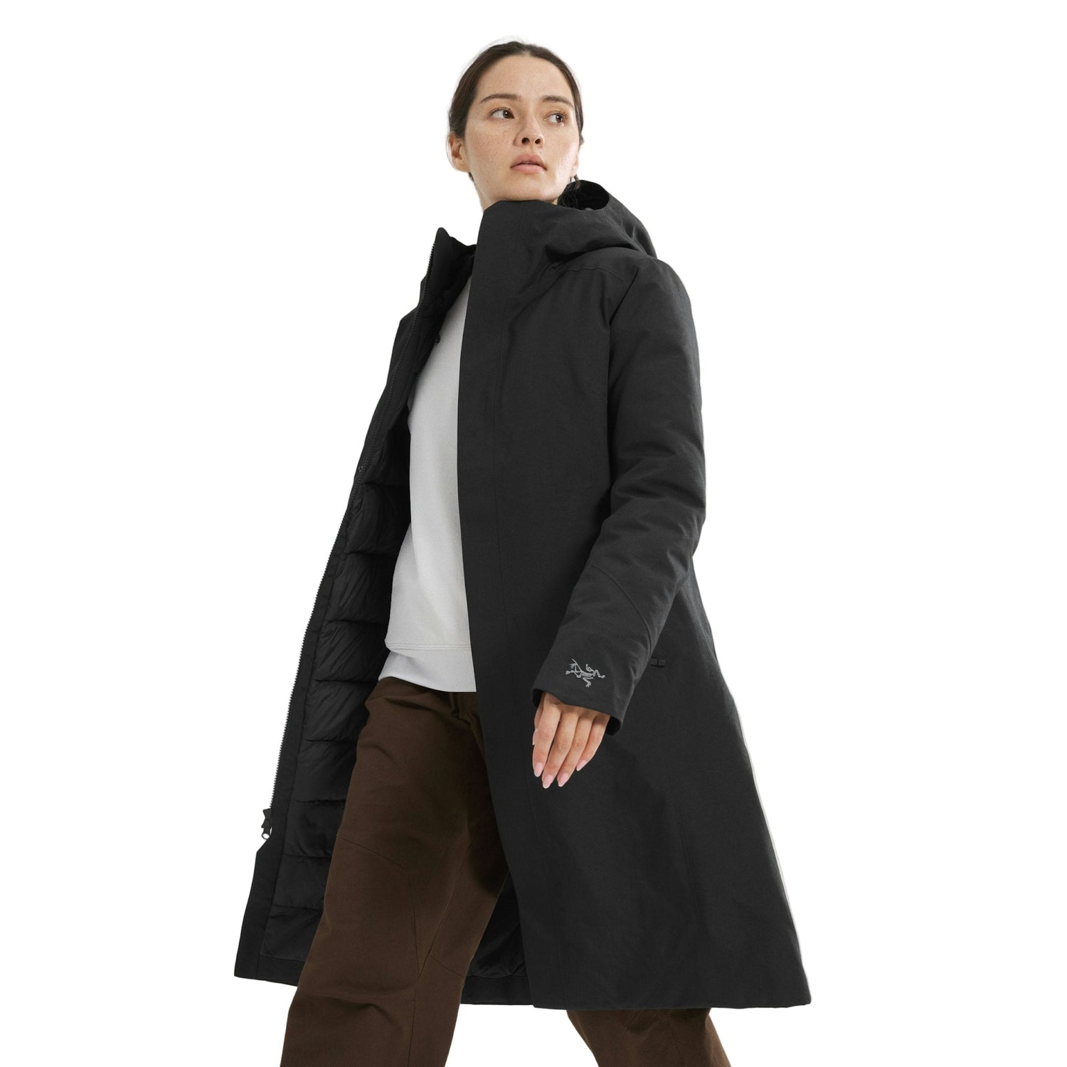 Arc'teryx 02. WOMENS APPAREL - WOMENS JACKETS - WOMENS JACKETS INSULATED Women's Patera Parka BLACK