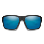 Smith Optics 07. EYEWEAR - SUNGLASSES - SUNGLASSES Backcast MATTE BLACK CHROMAPOP POLARIZED BLUE MIRROR