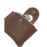 Barbour GIFTS|ACCESSORIES - MENS ACCESSORIES - MENS WALLETS 4oz Hinged Hip Flask BROWN