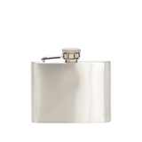 Barbour GIFTS|ACCESSORIES - MENS ACCESSORIES - MENS WALLETS 4oz Hinged Hip Flask BROWN