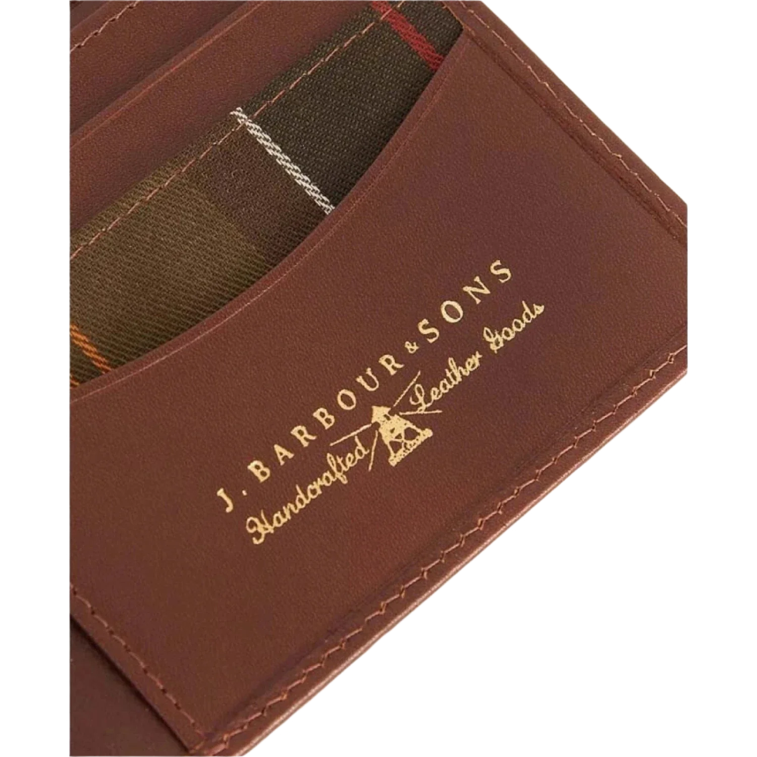 Barbour 10. GIFTS|ACCESSORIES - MENS ACCESSORIES - MENS WALLETS Barbour Colwell Leather Billfold Wallet BR52 BROWN|CLASSIC TARTAN OS