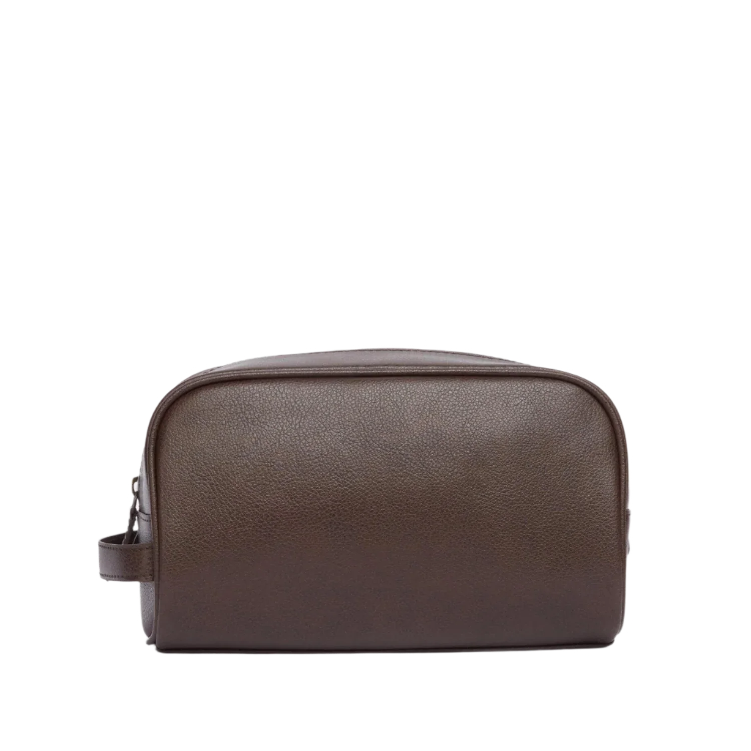 Barbour 09. PACKS|LUGGAGE - LUGGAGE - LUGGAGE ACCESSORIES Barbour Leather Washbag DARK BROWN OS