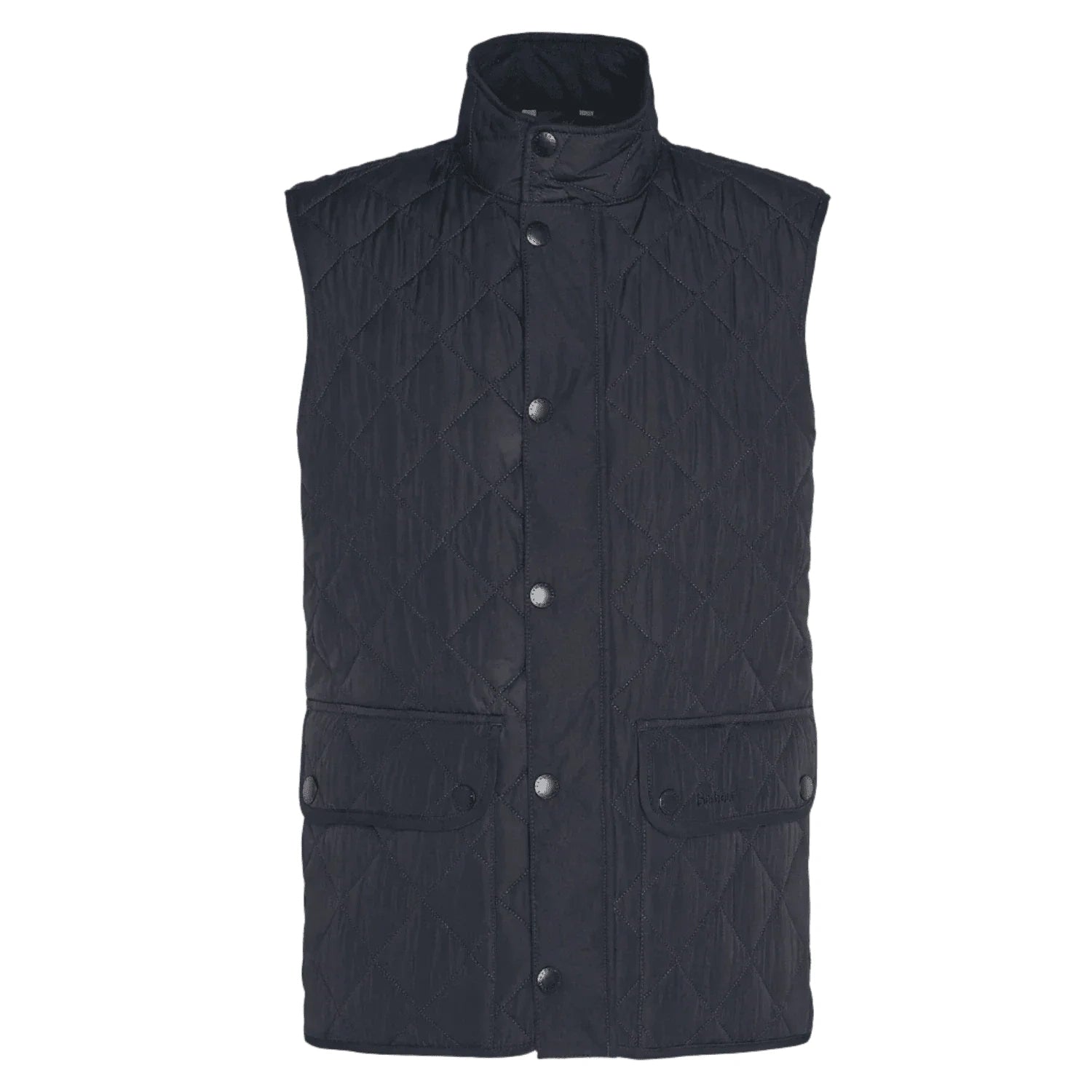 Barbour 01. MENS APPAREL - MENS VEST - MENS VEST INSULATED Barbour Lowerdale Quilted Gilet CHARCOAL