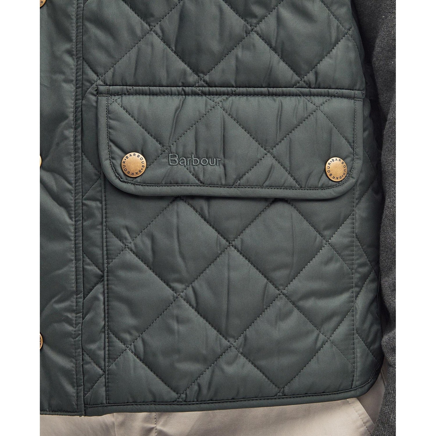 Barbour 01. MENS APPAREL - MENS VEST - MENS VEST INSULATED Barbour Lowerdale Quilted Gilet SAGE