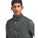 Barbour 01. MENS APPAREL - MENS VEST - MENS VEST INSULATED Barbour Lowerdale Quilted Gilet SAGE