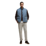 Barbour 01. MENS APPAREL - MENS VEST - MENS VEST INSULATED Barbour Lowerdale Quilted Gilet BLUE STONE