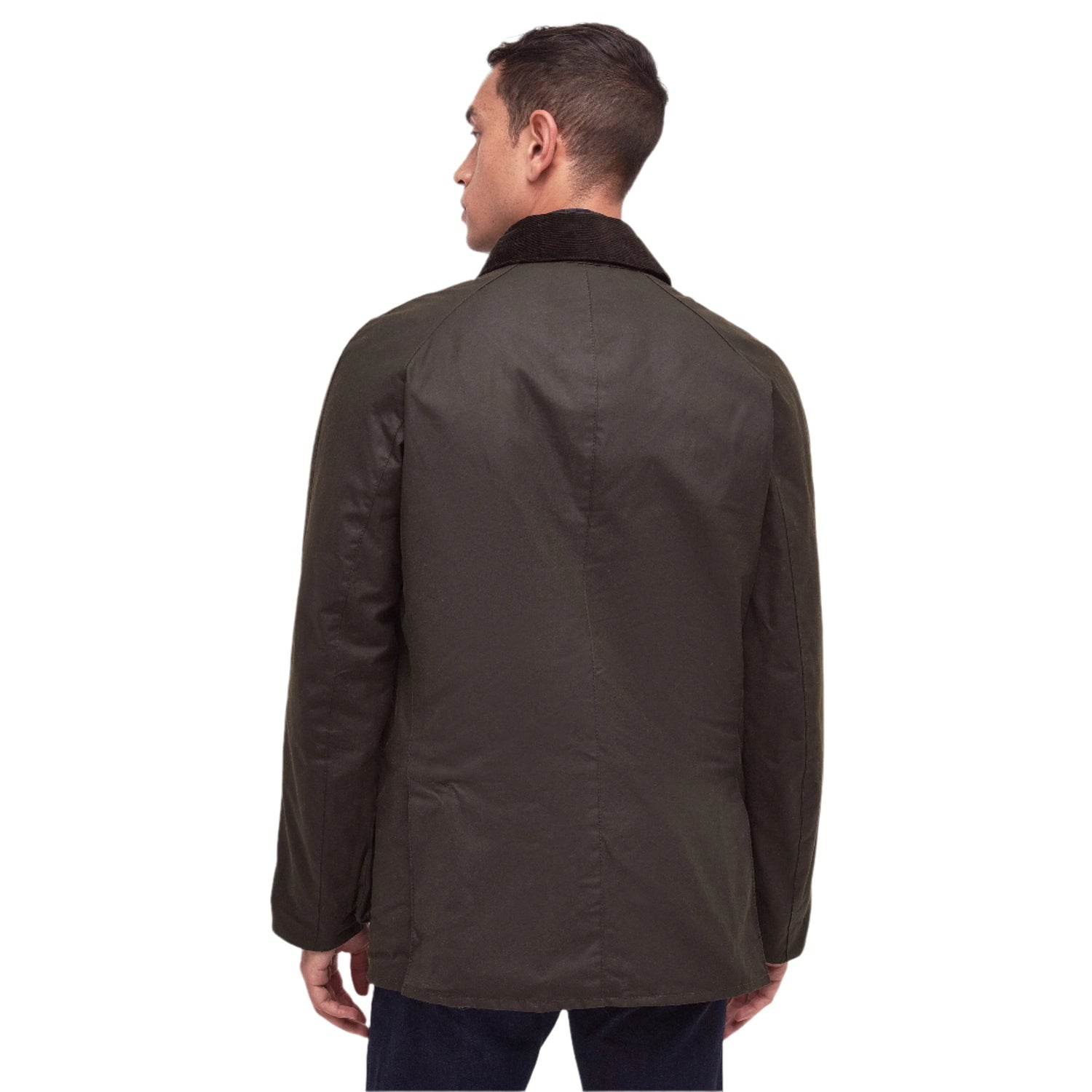 Barbour 01. MENS APPAREL - MENS JACKETS - MENS JACKETS CASUAL Men's Ashby Wax Jacket OLIVE