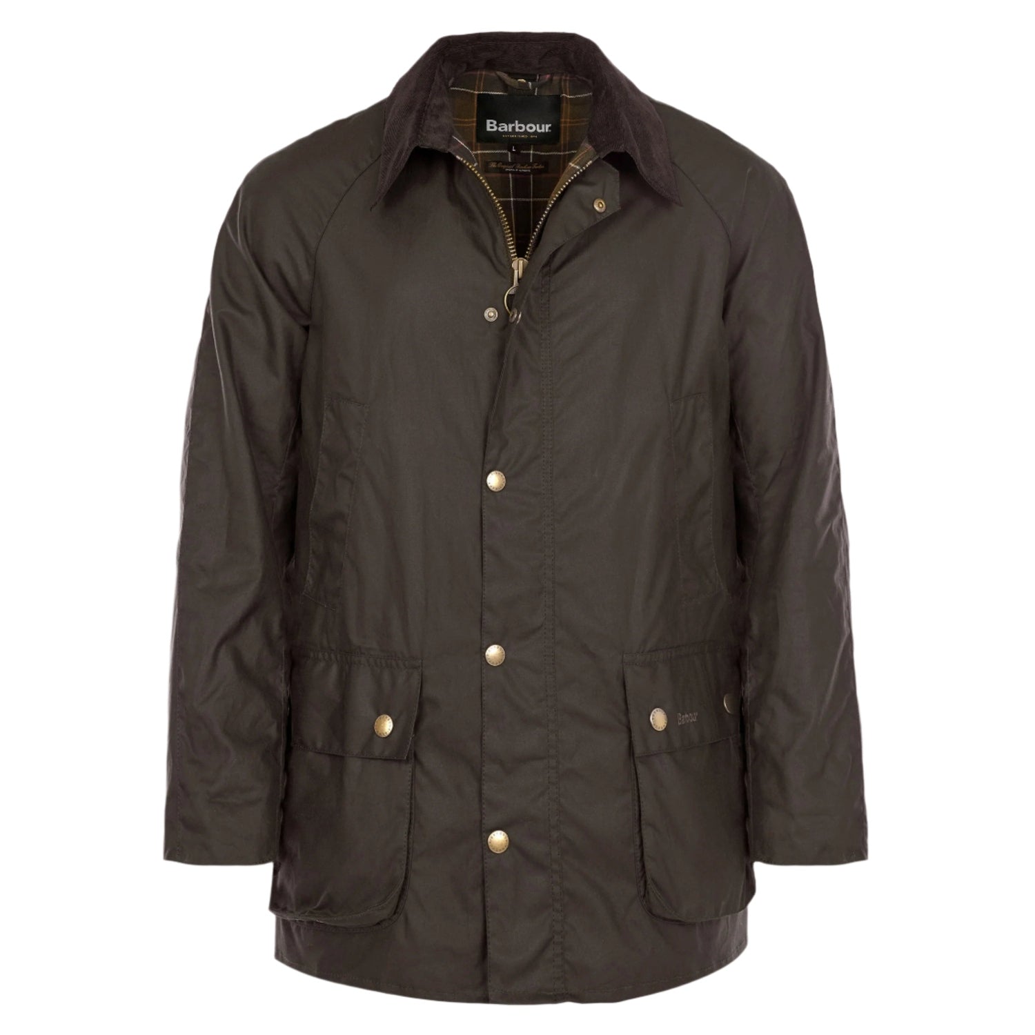 Barbour 01. MENS APPAREL - MENS JACKETS - MENS JACKETS CASUAL Men's Ashby Wax Jacket OLIVE