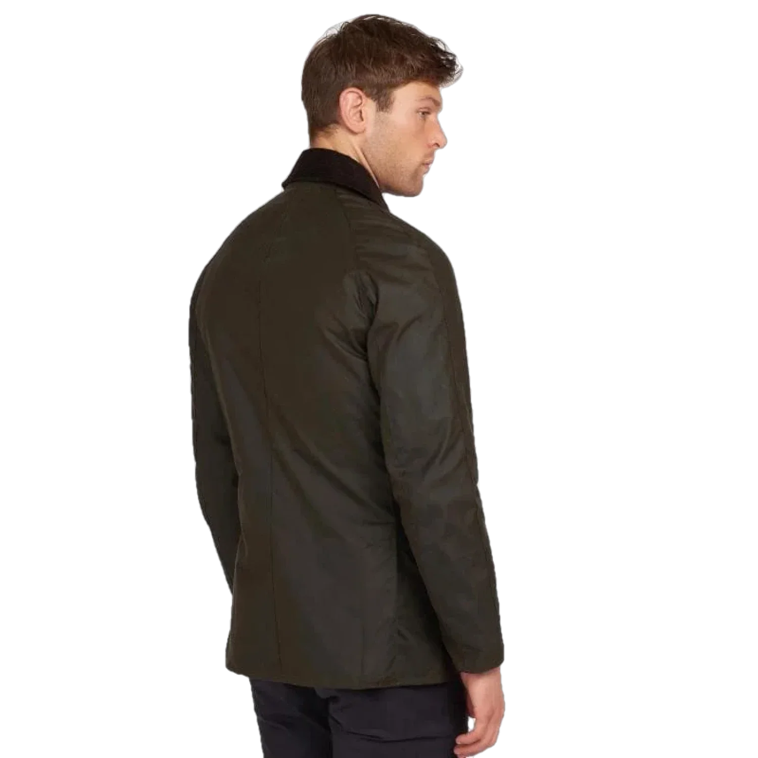 Barbour 01. MENS APPAREL - MENS JACKETS - MENS JACKETS CASUAL Men's Ashby Wax Jacket BARK