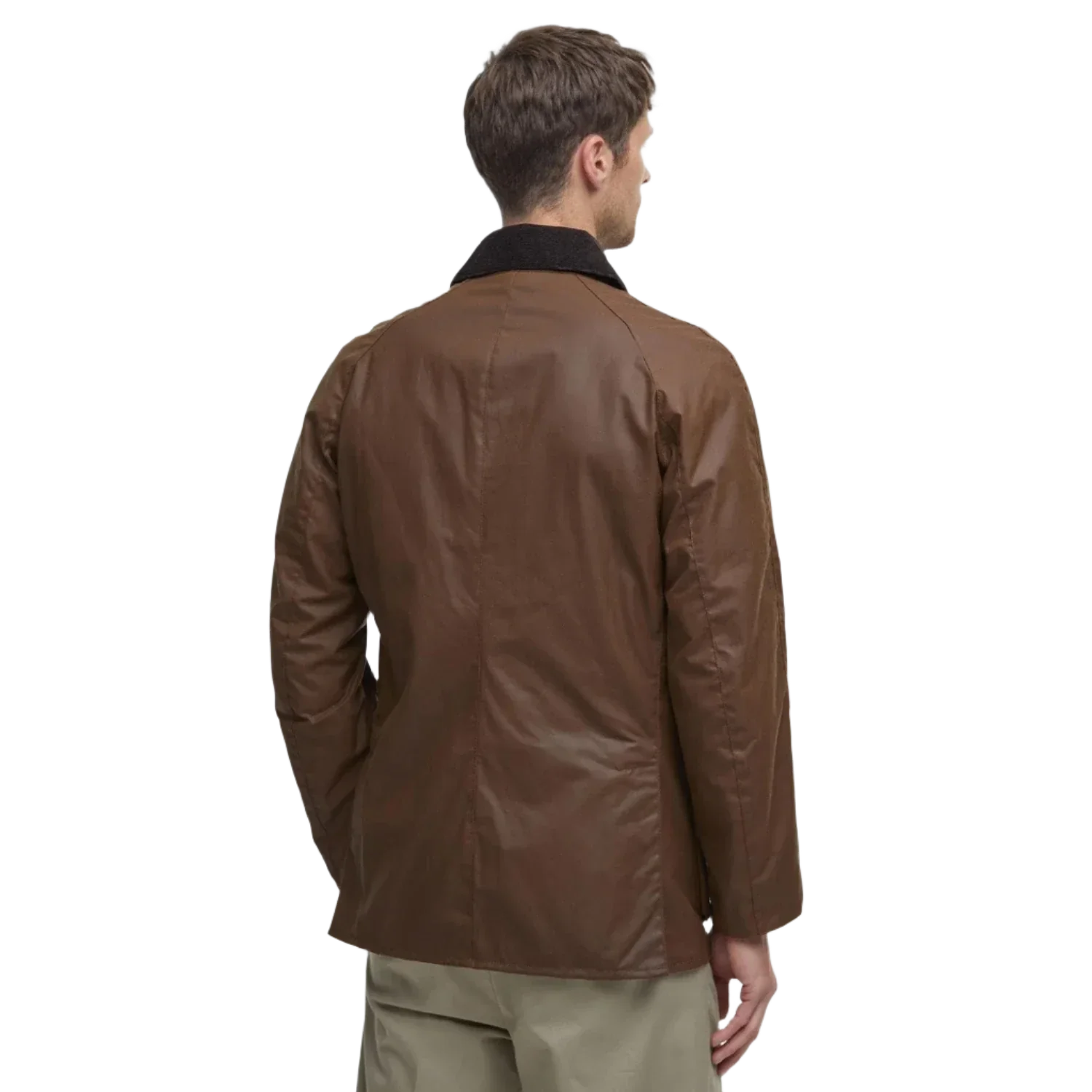 Barbour 01. MENS APPAREL - MENS JACKETS - MENS JACKETS CASUAL Men's Ashby Wax Jacket BARK