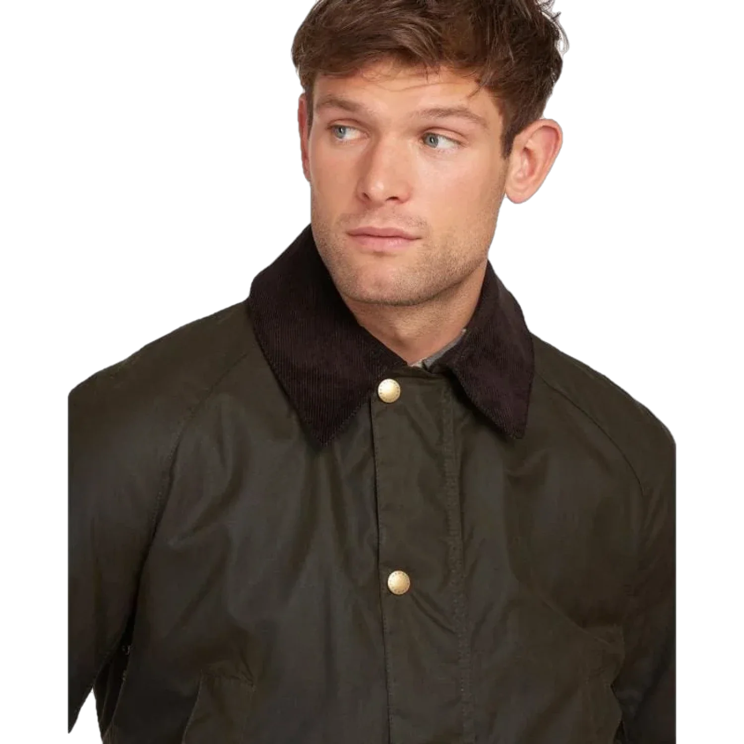 Barbour 01. MENS APPAREL - MENS JACKETS - MENS JACKETS CASUAL Men's Ashby Wax Jacket OLIVE