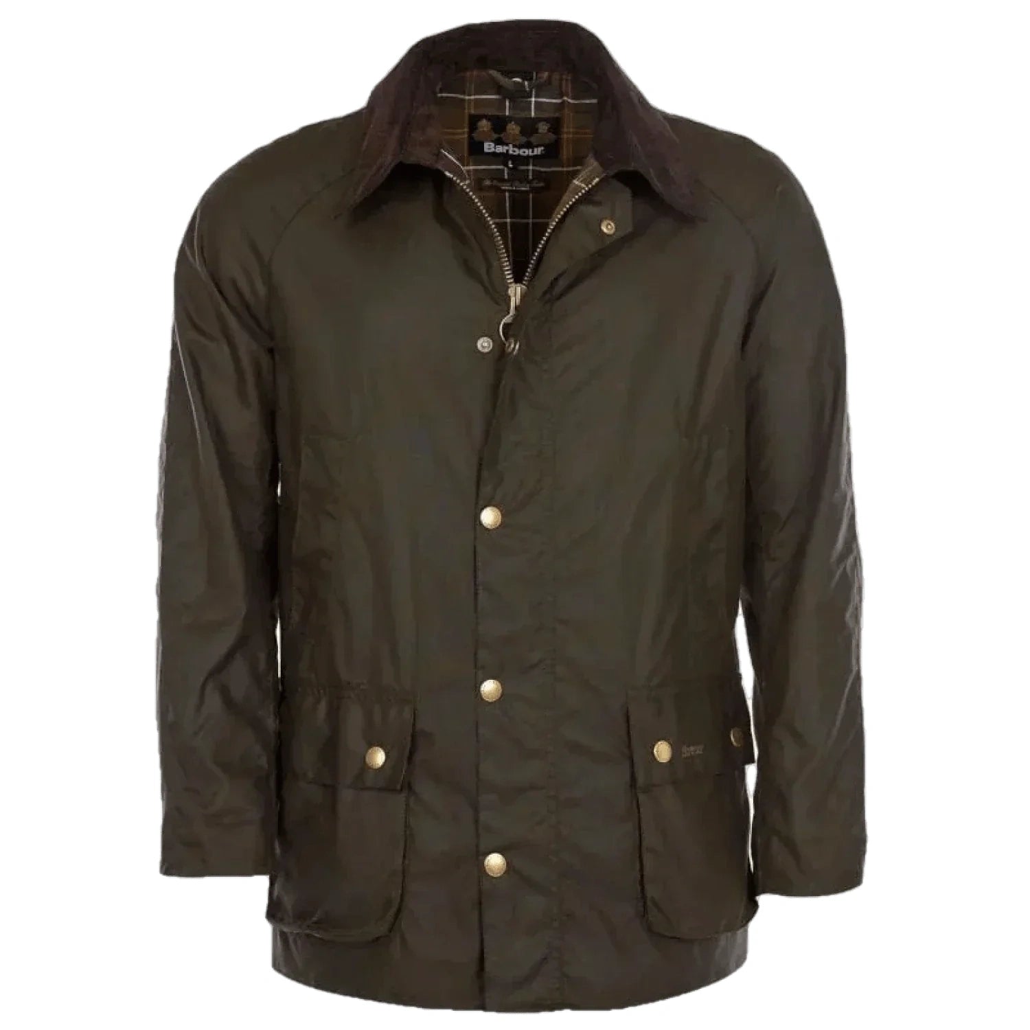 Barbour 01. MENS APPAREL - MENS JACKETS - MENS JACKETS CASUAL Men's Ashby Wax Jacket OLIVE (D)