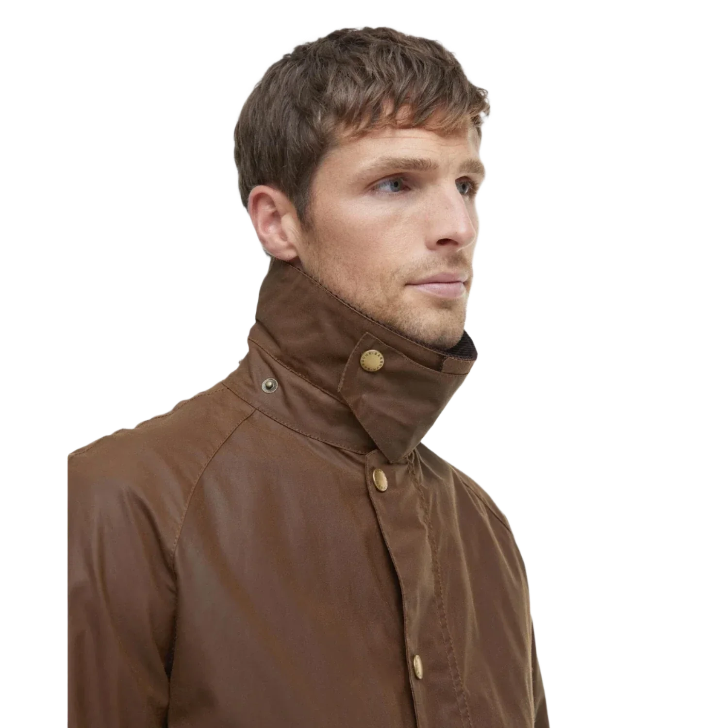 Barbour 01. MENS APPAREL - MENS JACKETS - MENS JACKETS CASUAL Men's Ashby Wax Jacket BARK