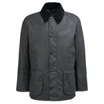 Barbour 01. MENS APPAREL - MENS JACKETS - MENS JACKETS CASUAL Men's Ashby Wax Jacket GREY|CLASSIC
