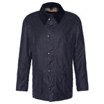 Barbour 01. MENS APPAREL - MENS JACKETS - MENS JACKETS CASUAL Men's Ashby Wax Jacket NAVY