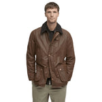Barbour 01. MENS APPAREL - MENS JACKETS - MENS JACKETS CASUAL Men's Ashby Wax Jacket BARK