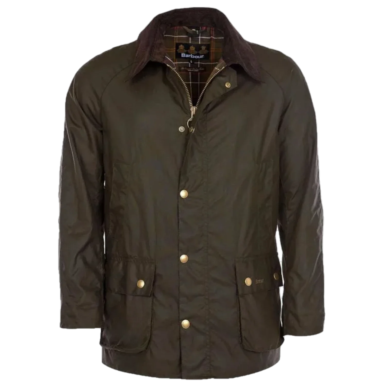 Barbour 01. MENS APPAREL - MENS JACKETS - MENS JACKETS CASUAL Men's Ashby Wax Jacket OLIVE