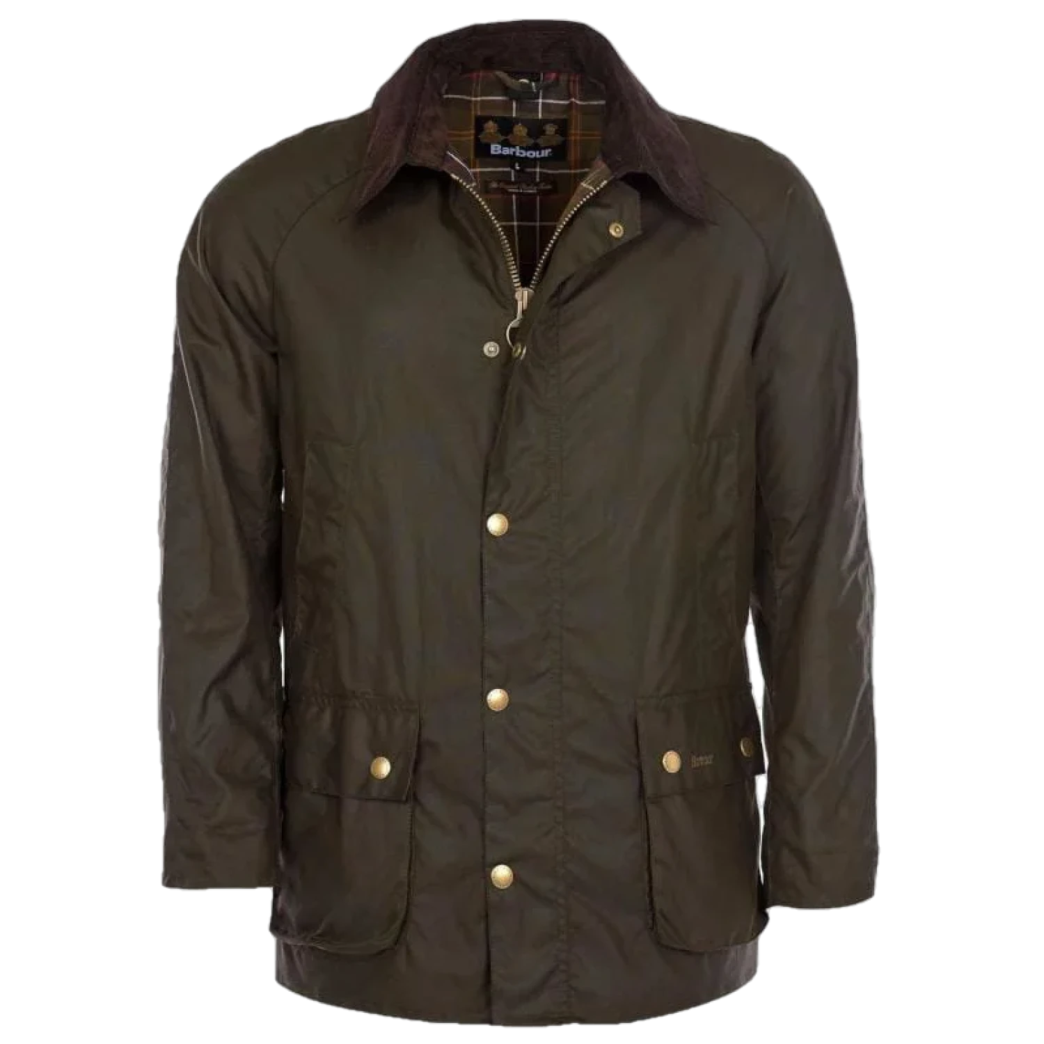 Barbour 03. M. SHELL - M. SHELLS Men's Ashby Wax Jacket OLIVE