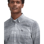 Barbour 01. MENS APPAREL - MENS LS SHIRTS - MENS LS BUTTON UP Men's Blair Tailored Tartan Corduroy Shirt MIDNIGHT OAK TARTAN