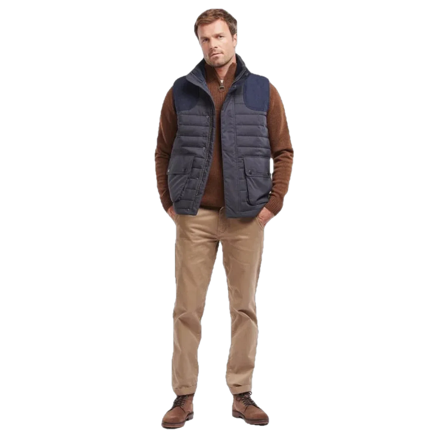 Barbour 01. MENS APPAREL - MENS VEST - MENS VEST INSULATED Men's Bradford Gilet NAVY