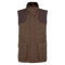 Barbour 01. MENS APPAREL - MENS VEST - MENS VEST INSULATED Men's Barbour Bradford Tattersall Puffer Gilet DARK SAND