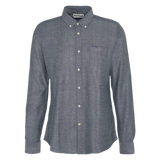 Barbour 01. MENS APPAREL - MENS LS SHIRTS - MENS LS BUTTON UP Men's Buckley Tailored Long-Sleeved Shirt GREY MARL