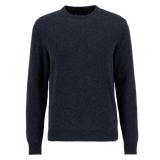 Barbour 01. MENS APPAREL - MENS HOODIES|SWEATERS - MENS PO SWEATERS Men's Essential Patch Crew-Neck Jumper CHARCOAL