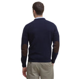 Barbour 01. MENS APPAREL - MENS HOODIES|SWEATERS - MENS PO SWEATERS Men's Essential Patch Crew-Neck Jumper NAVY