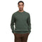 Barbour 01. MENS APPAREL - MENS HOODIES|SWEATERS - MENS PO SWEATERS Men's Essential Patch Crew-Neck Jumper OLIVE