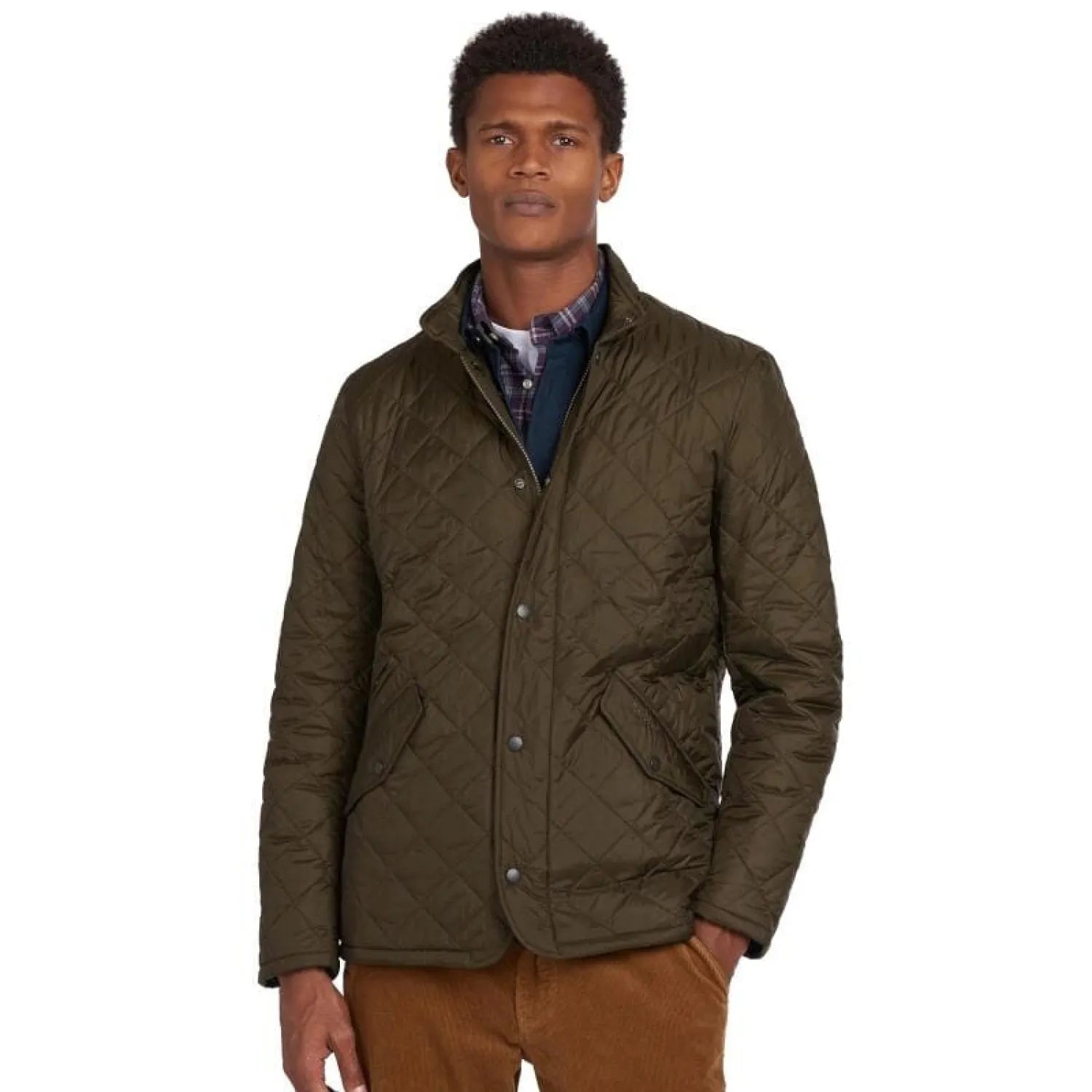 Barbour 01. MENS APPAREL - MENS JACKETS - MENS JACKETS INSULATED Men's Flyweight Chelsea Quilted Jacket OLIVE