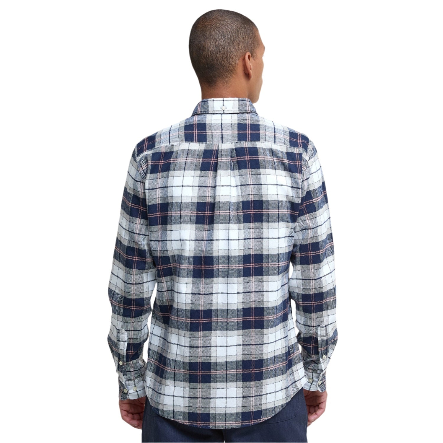 Barbour 01. MENS APPAREL - MENS LS SHIRTS - MENS LS BUTTON UP Men's Kyeloch Shirt RIVERSTONE TARTAN