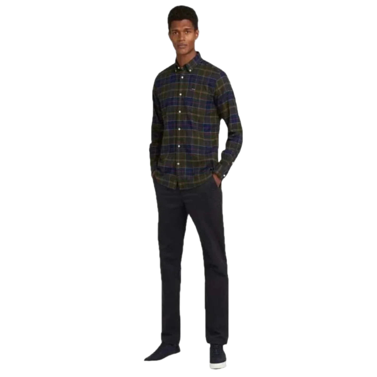 Barbour 01. MENS APPAREL - MENS LS SHIRTS - MENS LS BUTTON UP Men's Kyeloch Shirt CLASSIC TARTAN