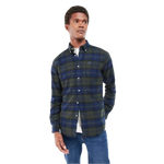 Barbour 01. MENS APPAREL - MENS LS SHIRTS - MENS LS BUTTON UP Men's Kyeloch Shirt OLIVE NIGHT