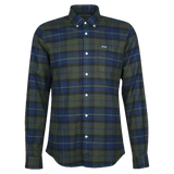 Barbour 01. MENS APPAREL - MENS LS SHIRTS - MENS LS BUTTON UP Men's Kyeloch Shirt OLIVE NIGHT