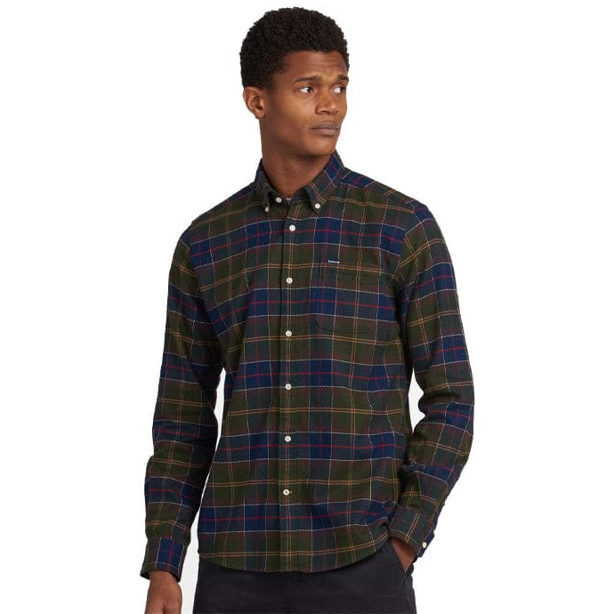 Barbour 01. MENS APPAREL - MENS LS SHIRTS - MENS LS BUTTON UP Men's Kyeloch Shirt CLASSIC TARTAN