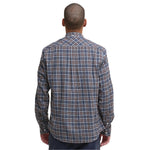 Barbour 01. MENS APPAREL - MENS LS SHIRTS - MENS LS BUTTON UP Men's Lanark Tartan Tailored Shirt MIDNIGHT OAK TARTAN