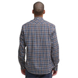 Barbour 01. MENS APPAREL - MENS LS SHIRTS - MENS LS BUTTON UP Men's Lanark Tartan Tailored Shirt MIDNIGHT OAK TARTAN