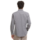 Barbour 01. MENS APPAREL - MENS LS SHIRTS - MENS LS BUTTON UP Men's Padshaw Tailored Gingham Shirt DARK OAK