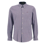 Barbour 01. MENS APPAREL - MENS LS SHIRTS - MENS LS BUTTON UP Men's Padshaw Tailored Gingham Shirt RICH RED