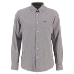 Barbour 01. MENS APPAREL - MENS LS SHIRTS - MENS LS BUTTON UP Men's Padshaw Tailored Gingham Shirt DARK OAK