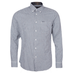 Barbour 01. MENS APPAREL - MENS LS SHIRTS - MENS LS BUTTON UP Men's Padshaw Tailored Gingham Shirt GREEN