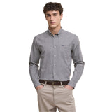 Barbour 01. MENS APPAREL - MENS LS SHIRTS - MENS LS BUTTON UP Men's Padshaw Tailored Gingham Shirt DARK OAK